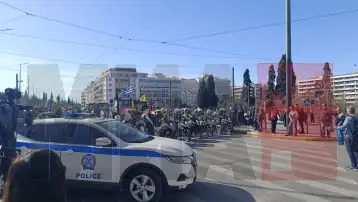 земјоделци протест атина
