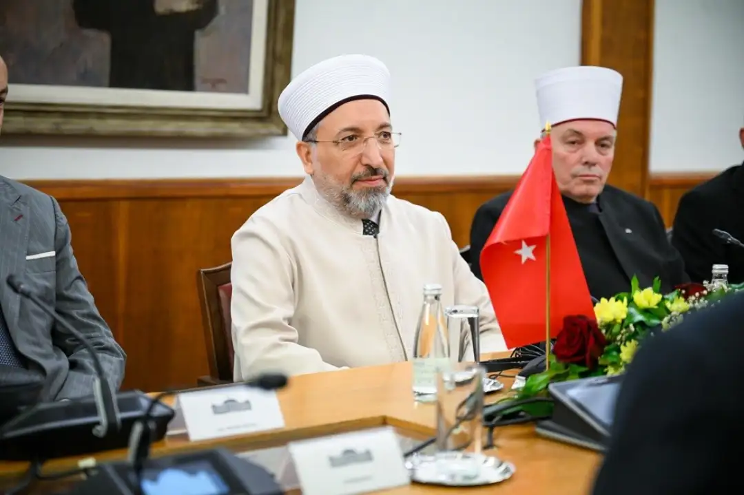 Африм Гаши претставници на исламските верски заедници