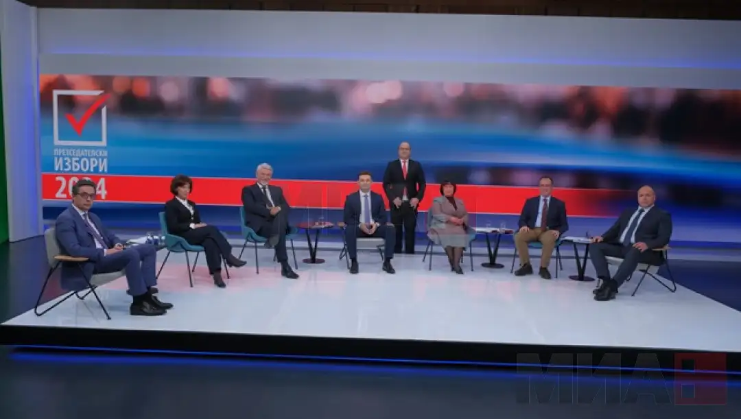 Во предизборното соочување на Националниот сервис, седумтемина претседателски кандидати ја претставија својата визија и програма, со која сите ветуваат подобра државата, спречување на корупци