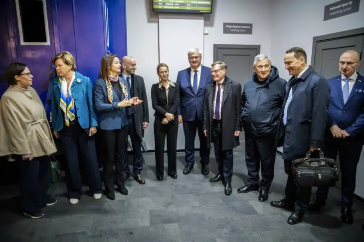 ЕУ министри Буча фото.ЕПА