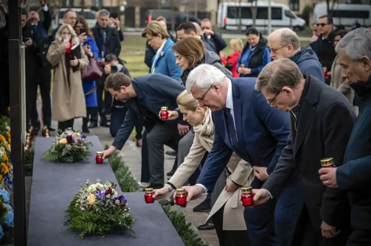 ЕУ министри Буча фото.ЕПА