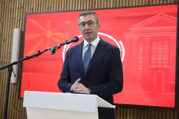 Изјави на учесниците на лидерската средба во Клубот на пратениците, иницирана од премиерот и претседател на ВМРО-ДПМНЕ, Христијан Мицкоски.