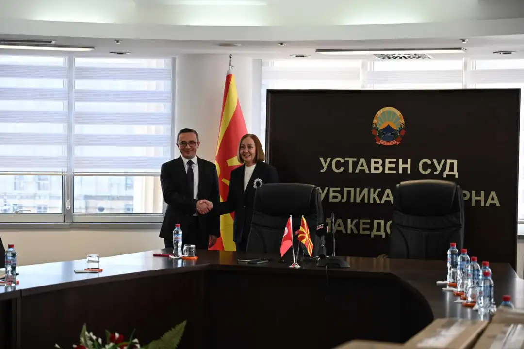 Уставен суд доби донација од компјутери и печатачи од Турската агенција за соработка и координација