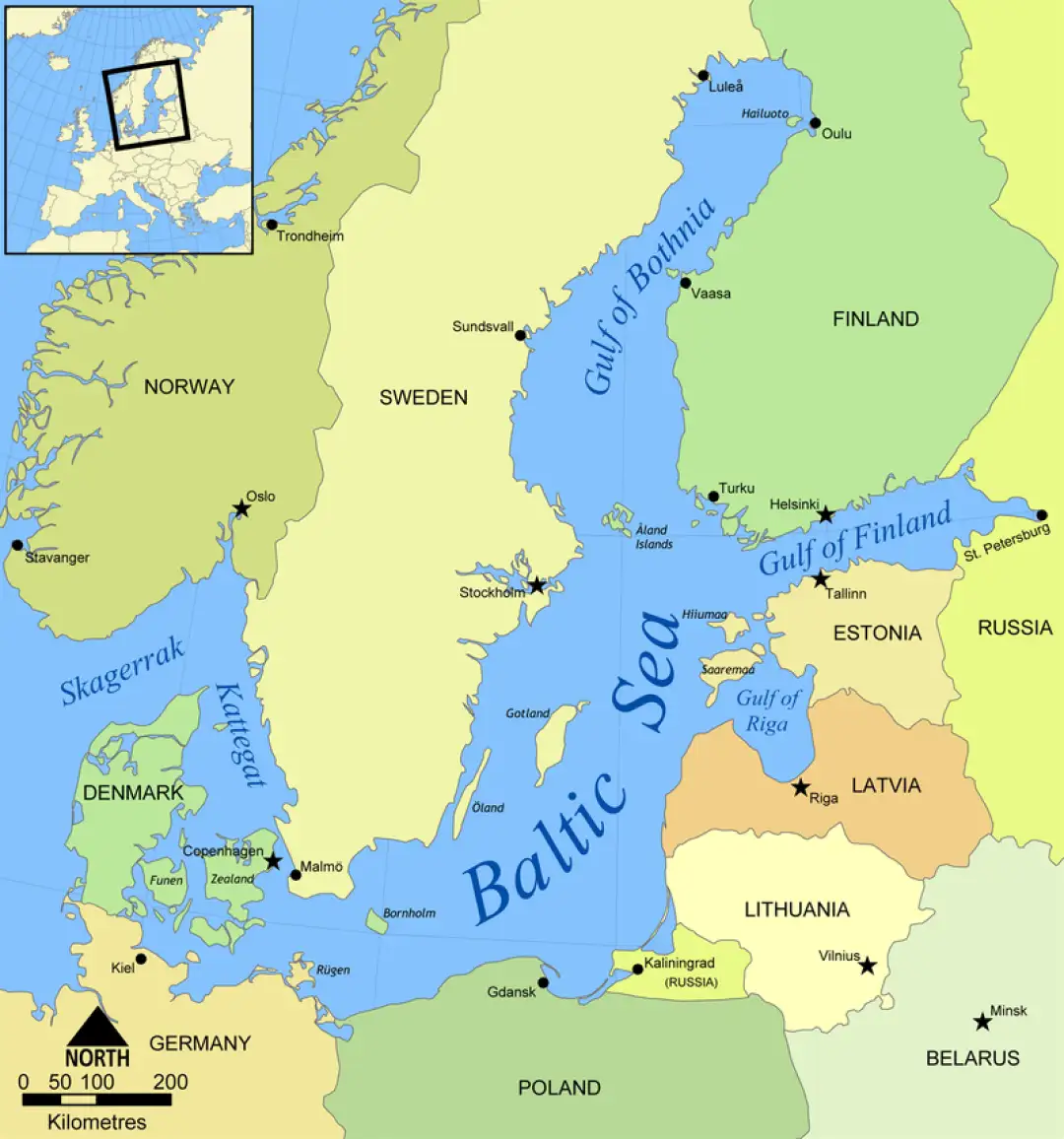 Фински сеизмолози минатата недела открија пет подводни експлозии во руските води во Балтичкото Море, соопшти денеска Сеизмолошкиот институт на Универзитетот во Хелсинки.