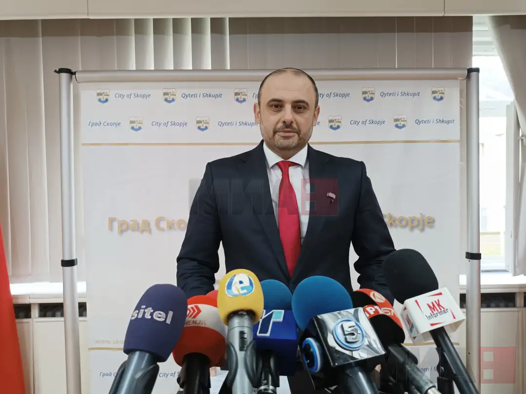скопскиот градоначалник Орце Ѓорѓиевски фото: МИА