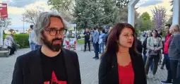 Levica offers a Macedonian platform, which will finally end the blackmail from the Albanian minority in the formation of the next government, the party leader Dimitar Apasiev told a rally in 