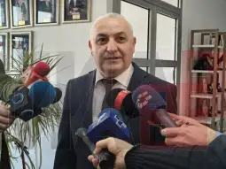 Бесими Башким Резултатите се јасни, Анел Фидовски доби седум гласа „за“ и ние ќе го поддржиме, истакна денеска претседателот на Советот на јавни обвинители, Башким Бесим, по денешната седница на Советот на