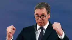 Српскиот претседател Александар Вучиќ вечерва изјави дека никој не може на сила да ја преземе власта во Србија, откако народот на избори кажал каква влада сака.