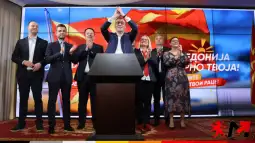 Гласачите во Северна Македонија го променија политичкото лице на сопствената земја за само еден ден, а партијата која беше соборена пред седум години под притисок на уличните протести се враќ
