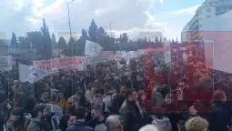 протест атина темпи