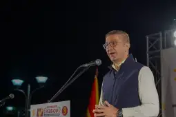 Мицкоски зборуваше на темата за судството во земјата при што посочи дека време е да се изгради држава на правда, слобода и грижа за секого, затоа што слободата не е само дел од Уставот туку н