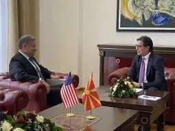 Gabriel Escobar, US Department of State's Deputy Assistant Secretary for the Bureau of European and Eurasian Affairs and Special Representative to the Western Balkans, met Thursday afternoon 