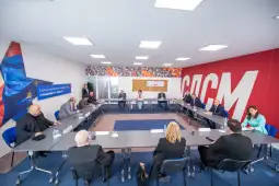 SDSM leader Dimitar Kovachevski and the leaders of the party’s coalition partners signed a coalition agreement Wednesday, formally establishing a pre-electoral coalition named “Coalition for 