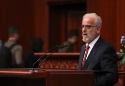 At a session Sunday, Parliament elected the caretaker Government led by Talat Xhaferi with 65 votes in favor and 3 against. The session was attended by 111 MPs. VMRO-DPMNE’s MPs abstained fro