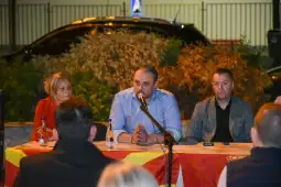 Në Gazi Babë do të shkruajmë histori në raundin e dytë, tha kandidati për kryetar të Qytetit të Shkupit nga VMRO-DPMNE dhe Koalicioni, Orce Gjorgjievski, i cili sonte u takua me qytetarët në 