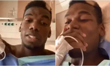 Погба објави видеа од болница пред и по операцијата