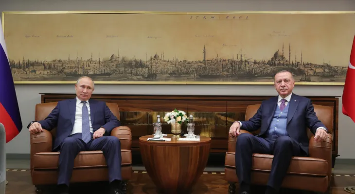 Путин и Ердоган на средба во Истанбул