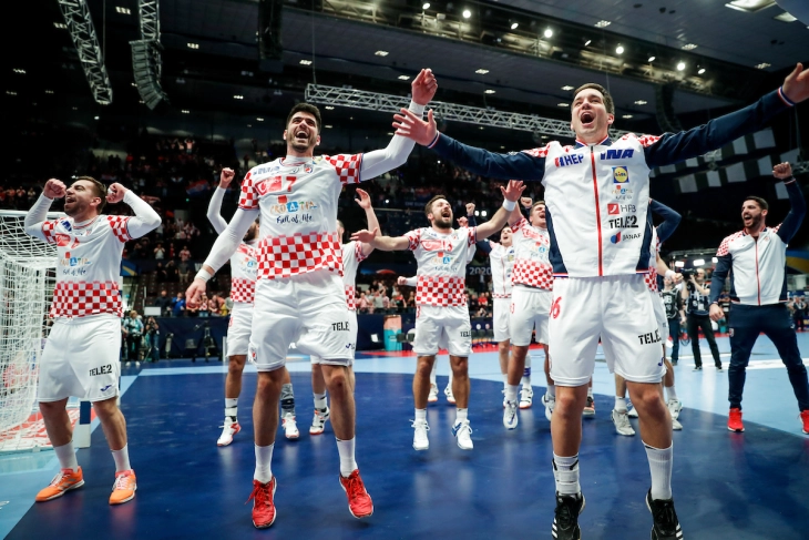 ЕП во ракомет: Хрватска по два продолжетоци до прво финале од 2010 година