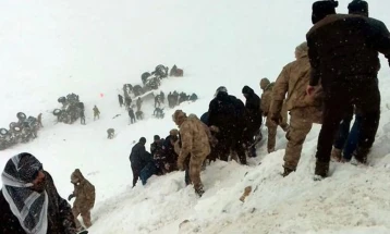 Во лавина во Турција загинаа 21 лице, 15 заробени под снегот