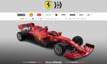 Ферари го претставија својот Ф1 болид за 2020 година (фото/видео)