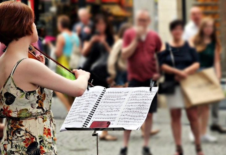 Временско ограничување за уличните музичари во Љубљана