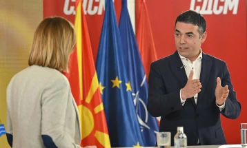 Димитров: Само опцијата што ја застапува СДСМ нуди европска иднина на државата, можеме и повеќе и подобро