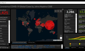 Хакери користат мапи за коронавирус за да уфрлат штетен софтвер во лични компјутери