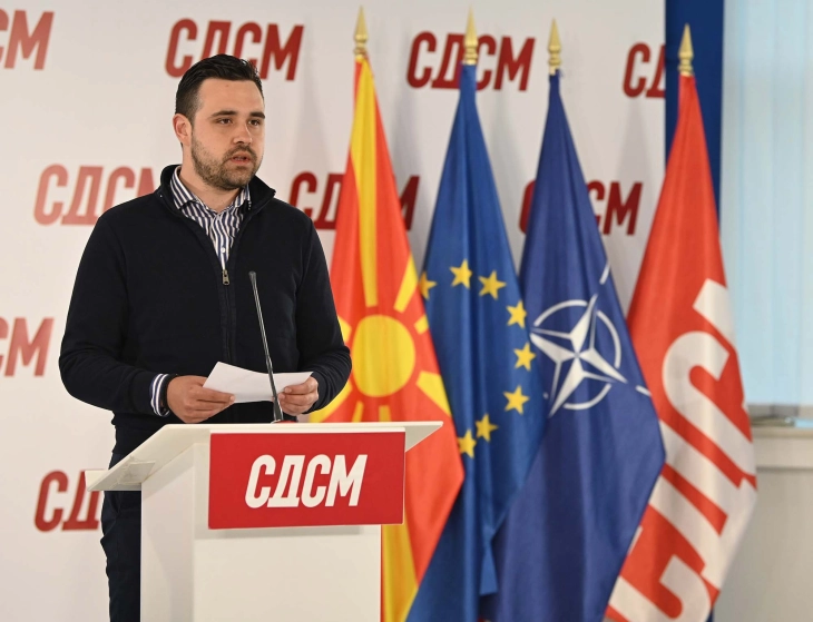 СДСМ: Кадрите на ВМРО-ДПМНЕ да поднесат оставки, професионализацијата на Агенцијата и МРТ е од особено значење за медиумските реформи