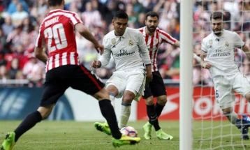 Каземиро го однесе Реал на врвот во Ла лига