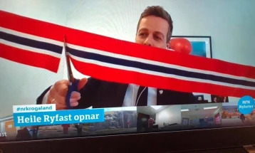 Норвешки министер отвори подводен тунел од својата канцеларија
