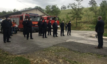 Територијалната противпожарна единица од Кочани го одбележа Денот на пожарникарите