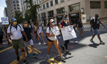 Шести ден протести во Вашингтон против расизмот и полициското насилство (видео)