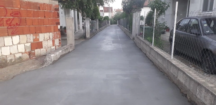 Бетонирани краци од две улици во Гевгелија