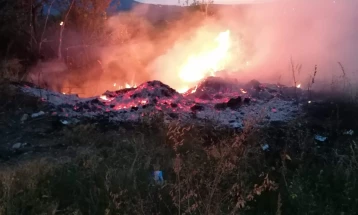 Два пожара вечерва во Росоман