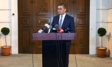 Мицкоски: СДСМ ги прифати двата услова, ВМРО-ДПМНЕ едногласно одлучи дека ќе учествува на изборите на 15 јули