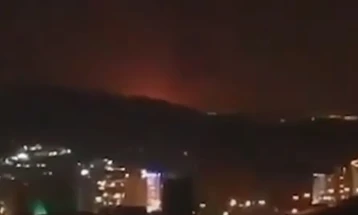 Експлозија во близина на воена база во Техеран