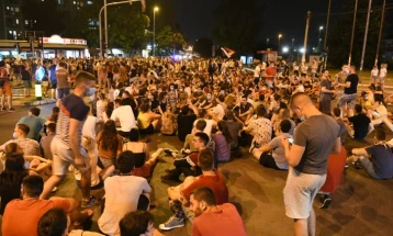 Студентски протести во Белград (видео)