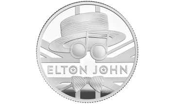 Монета во чест на сер Елтон Џон