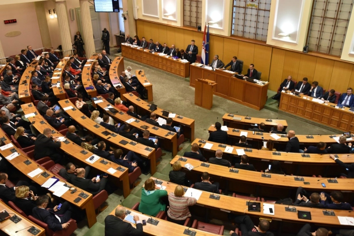 Новиот хрватски Сабор ќе има 35 пратенички
