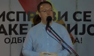 Николовски на средба во Кавадарци побара масовна поддршка за ВМРО-ДПМНЕ