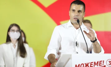 Николовски: Водиме со два мандата, коалицијата „Можеме“ е победник