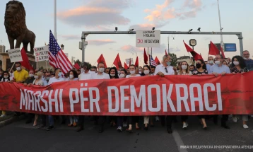 „Марш за демократија“ на АА и Алтернатива: ДУИ не е победник на изборите, правото на глас мора да се почитува