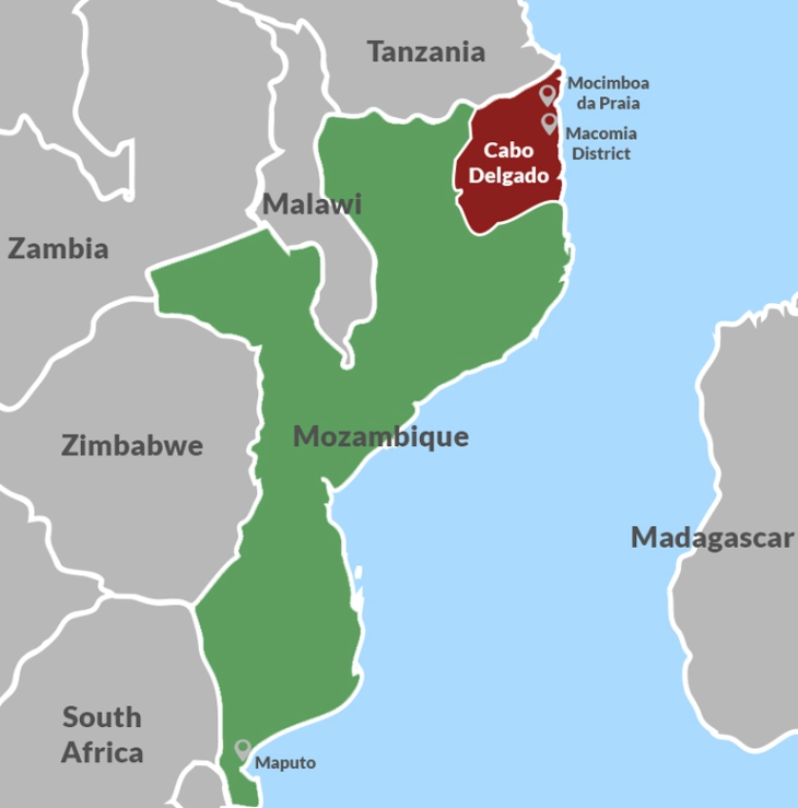 Екстремистите го зазедоа клучното пристаниште во Мозамбик