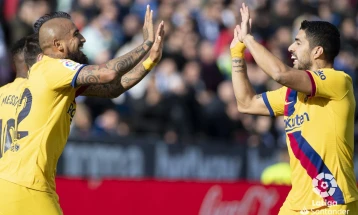 Суарез и Видал веќе трет натпревар по ред не се во составот на Барселона