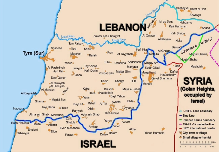 Либан и Израел, со посредство на САД, започнаа разговори за спорната граница во Средоземното море