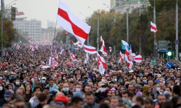 Протести во Минск, уапсени 50 лица
