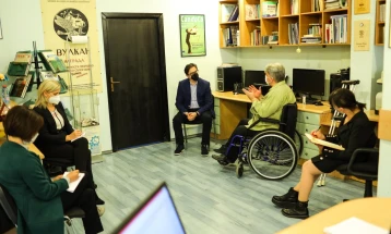 Пендаровски на средба со граѓанската организација „Полио Плус”