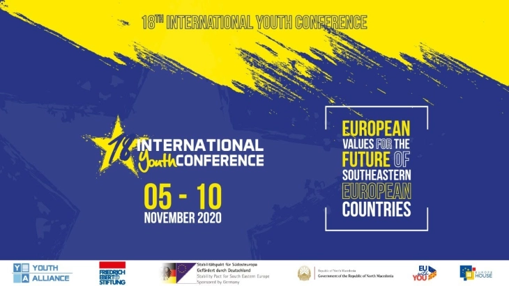 Почнува 18. Меѓународна младинска конференција - „Европски вредности за иднината на Југоисточна Европа”