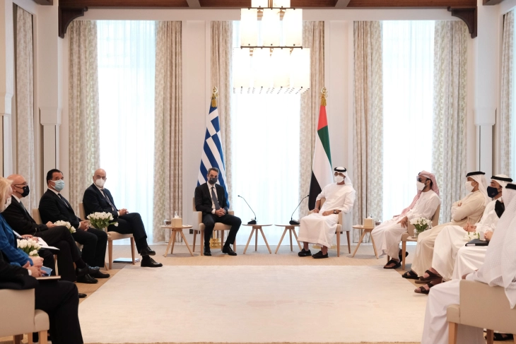 Грција и Обединетите Арапски Емирати ги надградуваат односите на стратешко ниво