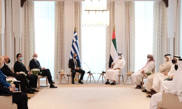 Грција и Обединетите Арапски Емирати ги надградуваат односите на стратешко ниво